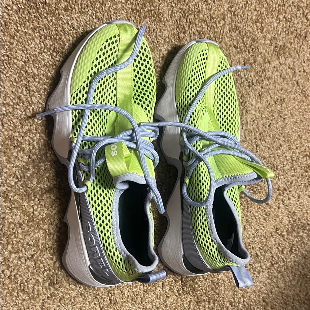 Sorel Green and Gray Sneakers size 7